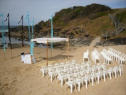 CER.2 Beach Ceremony - Bamboo canopy - many decorative options